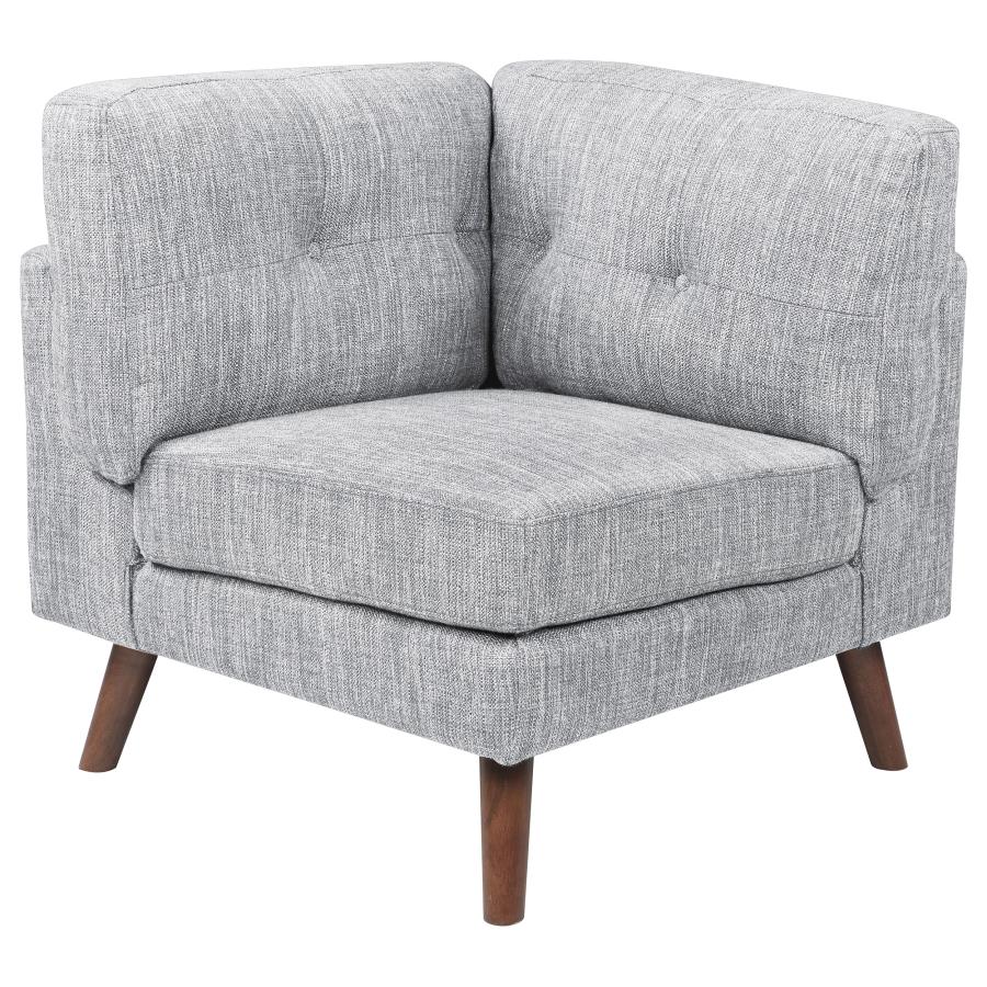 Churchill Upholstered Corner Grey