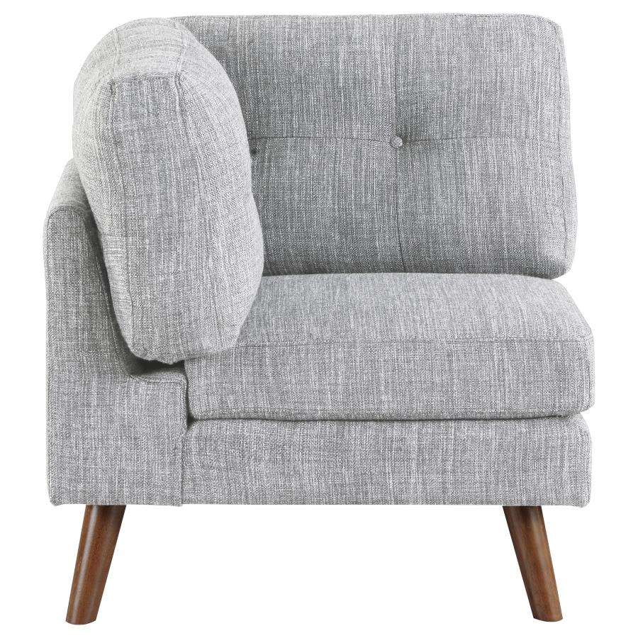 Churchill Upholstered Corner Grey