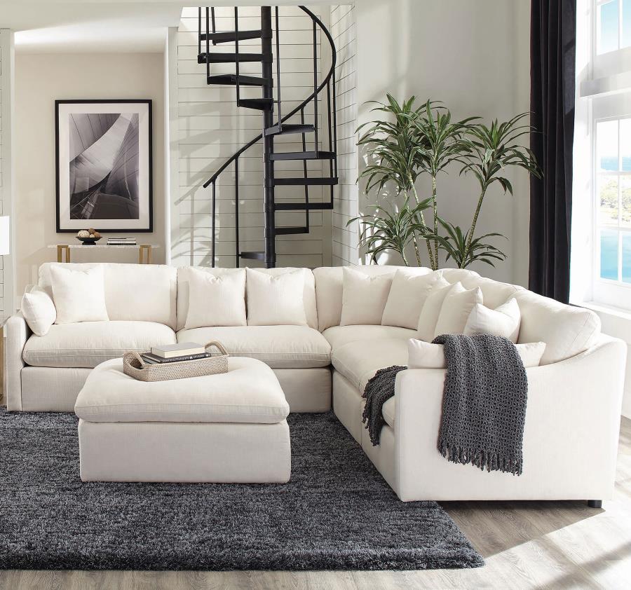 Modal Additional Images for Hobson Upholstered Corner Ivory