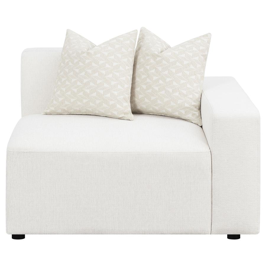 Freddie 6-piece Upholstered Modular Sectional Sofa Pearl
