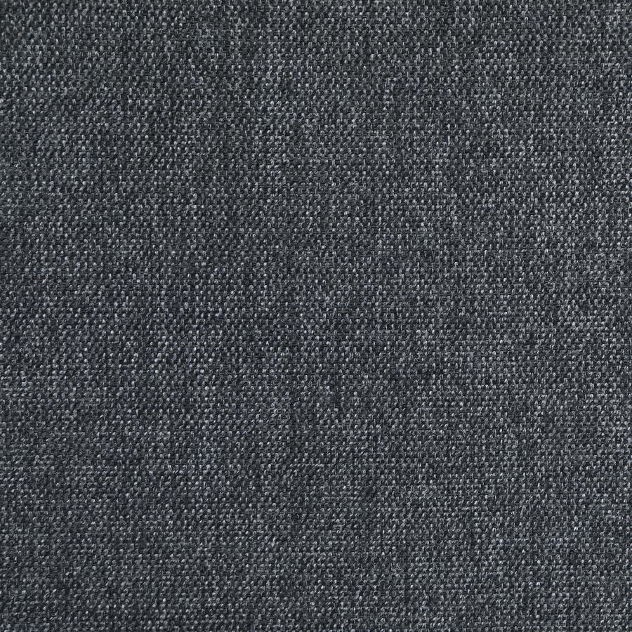 Georgina Upholstered RAF Loveseat Steel Grey