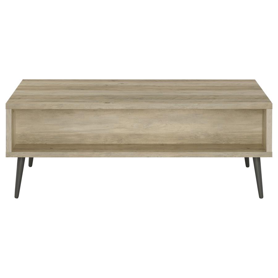 Welsh 1-drawer Engineered Wood Coffee Table Antique Pine