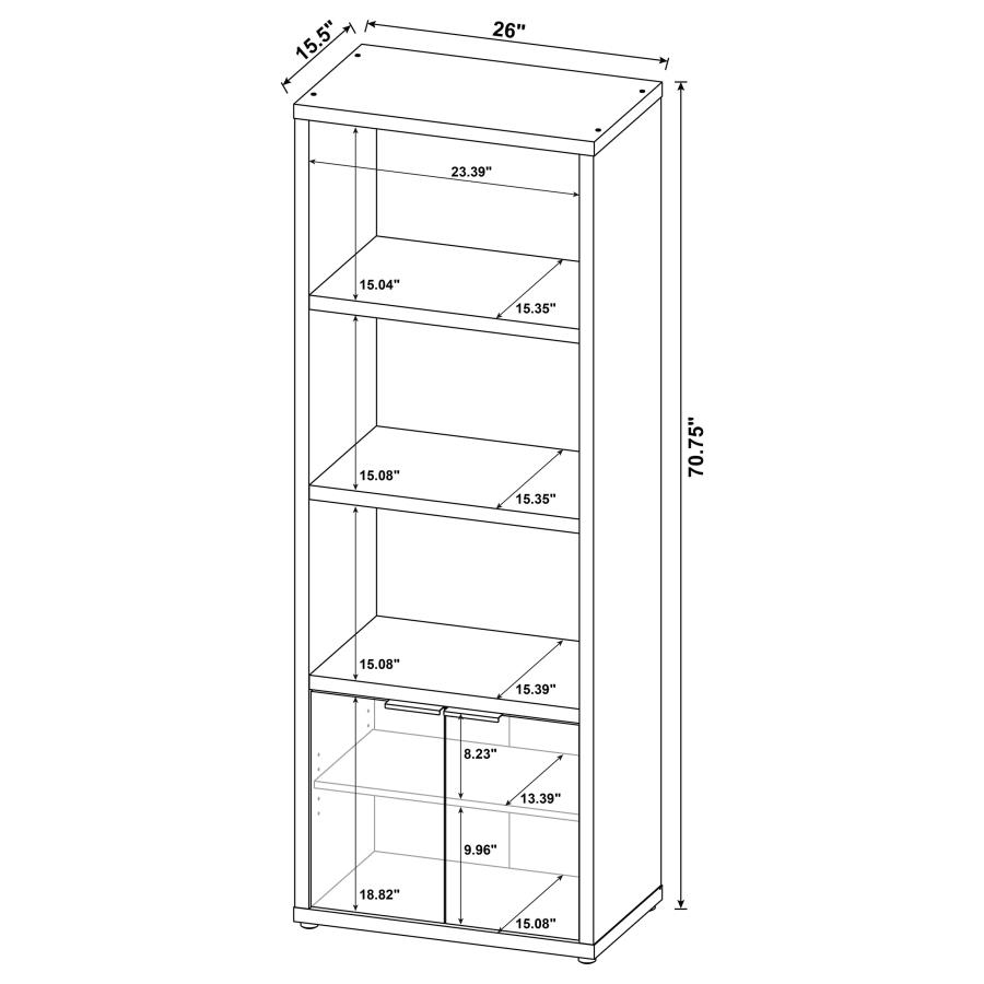 Modal Additional Images for Tabby 3-piece 60" TV Entertainment Center Mango