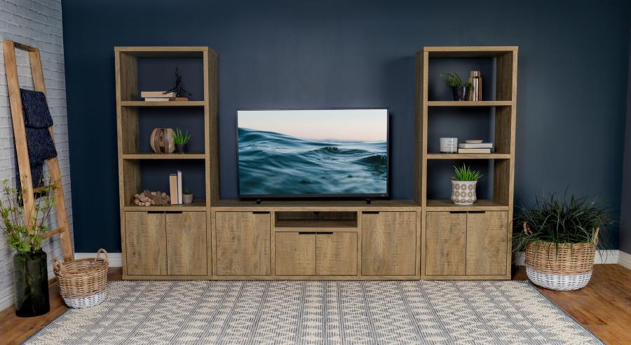 Modal Additional Images for Tabby 4-door Engineered Wood 60" TV Stand Mango