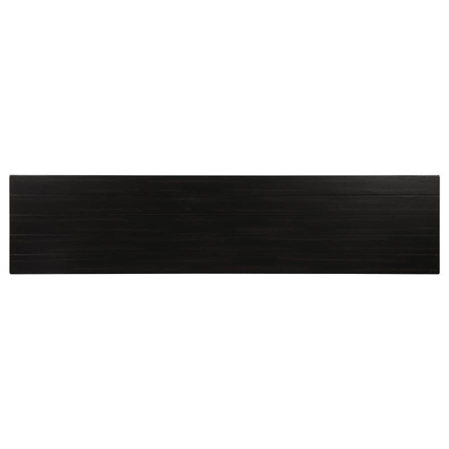 Modal Additional Images for Concord 2-door 60-inch TV Stand Console Distressed Java