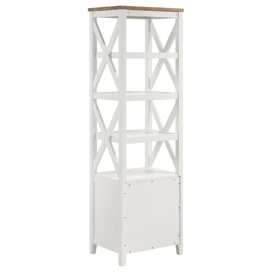 Hollis 3-piece 67" TV Stand Entertainment Center White