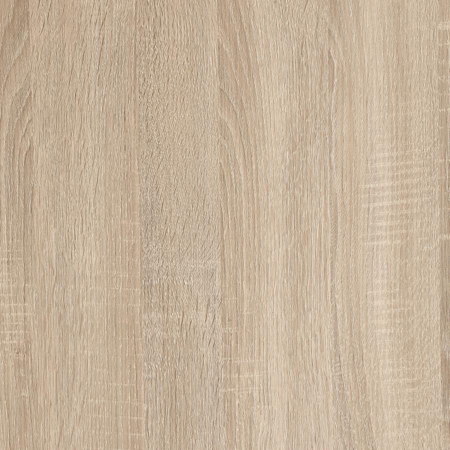 Fowler 1-shelf Round Engineered Wood Coffee Table Natural