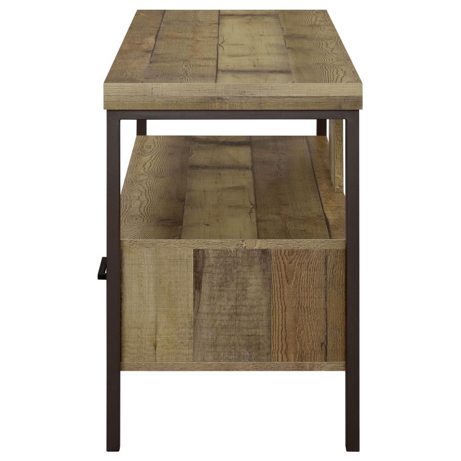 Ruston 2-drawer Engineered Wood 48" TV Stand Weathered Pine