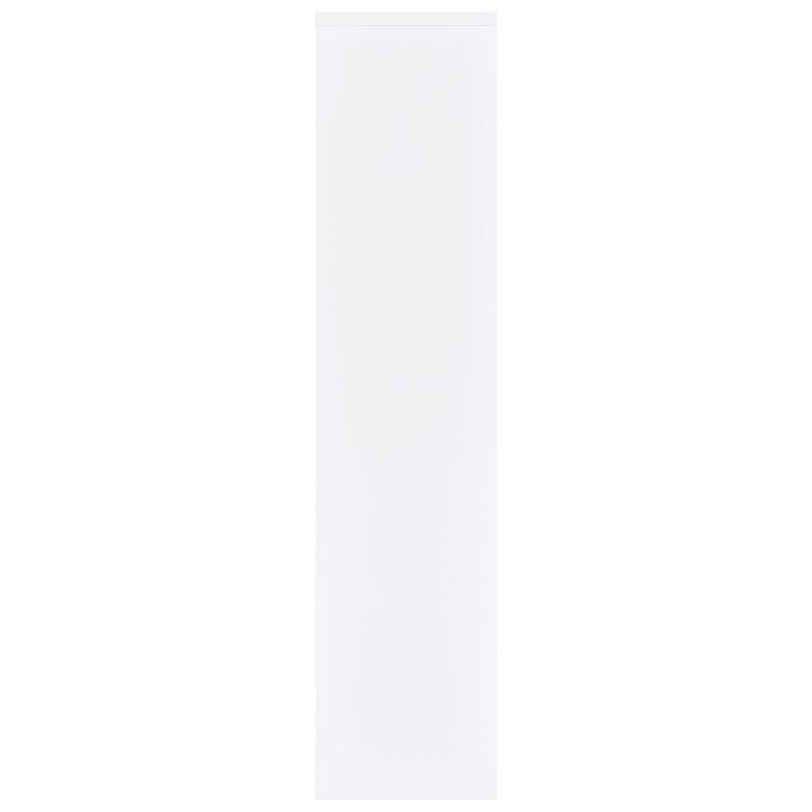 Laughlin 3-shelf Engineered Wood Media Tower White