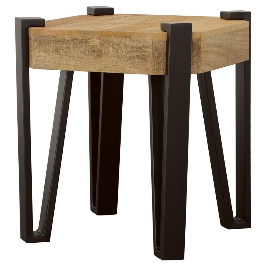 Winston Square Wood Top Side End Table Natural