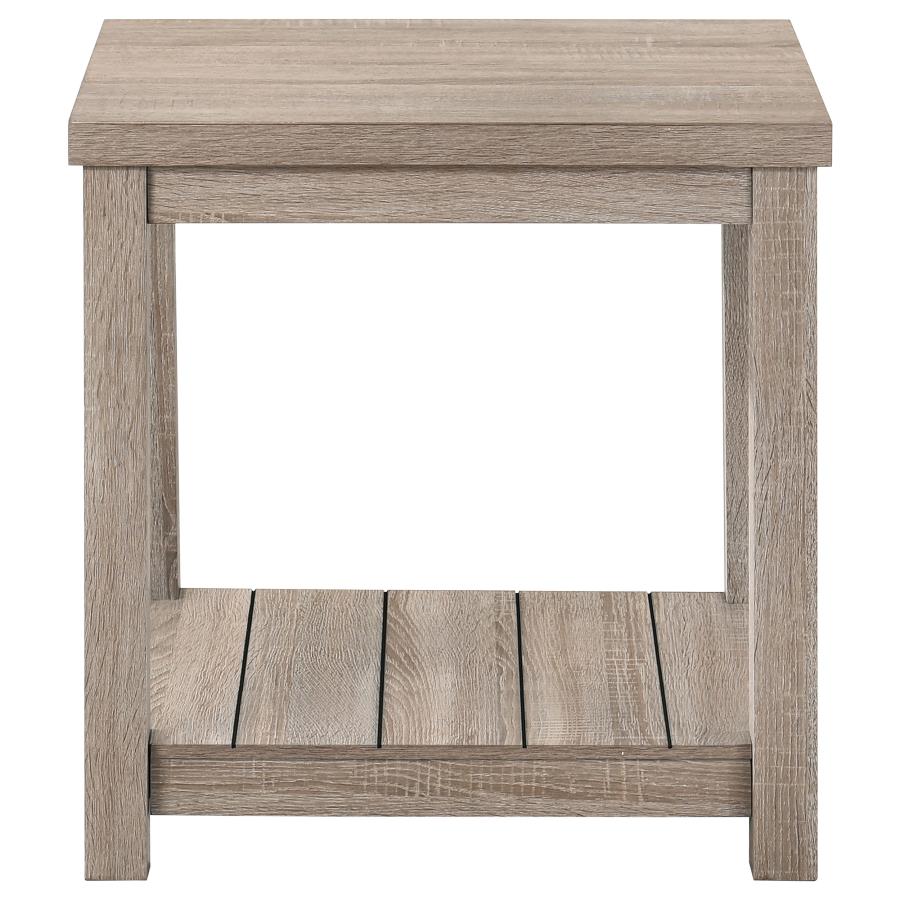 Colter 3-piece Engineered Wood Coffee Table Set Greige