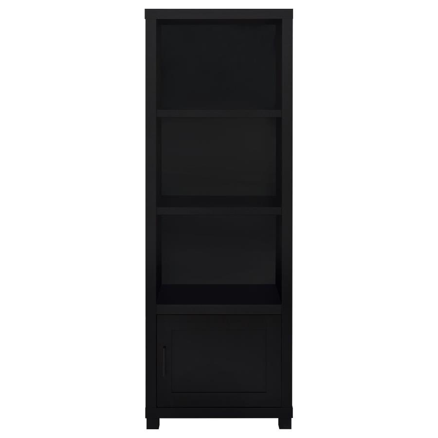 Jupiter 3-piece Entertainment Center 79-inch TV Stand Black