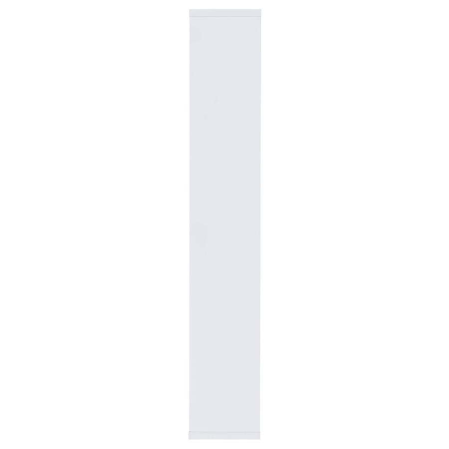 Corey 71-inch 8-shelf Bookshelf White