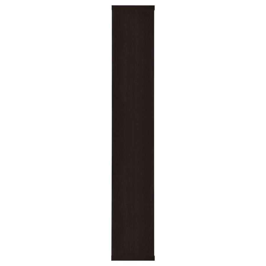 Corey 71-inch 8-shelf Bookshelf Cappuccino