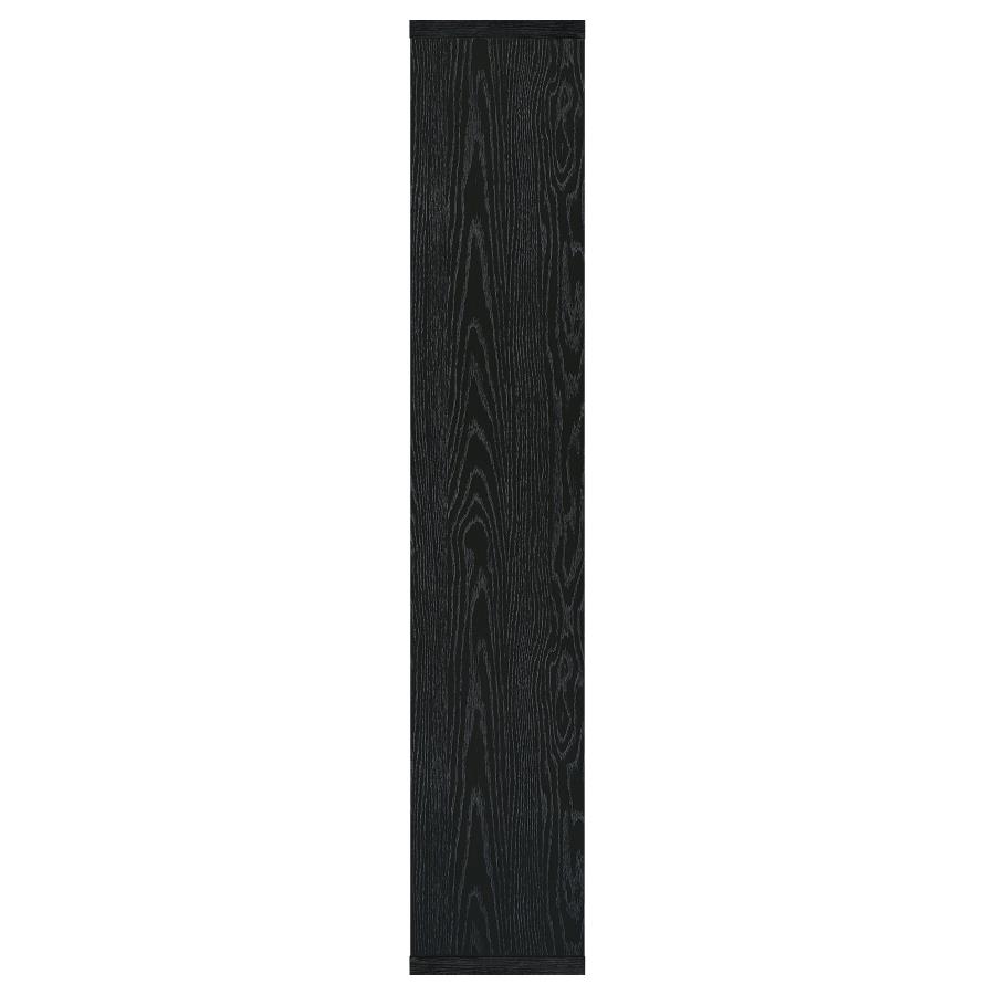 Linbrook 67-inch 8-shelf Bookshelf Black Oak