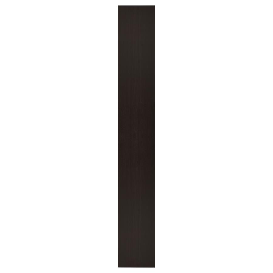 Eliam 71-inch 9-shelf Bookcase Cappuccino