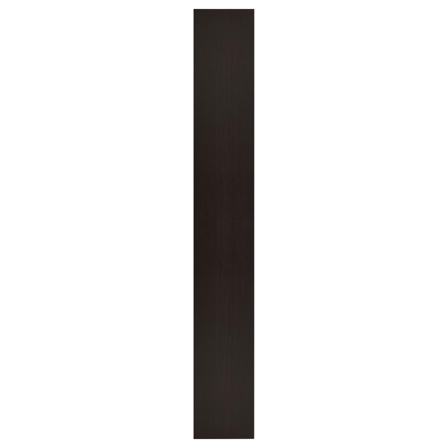 Eliam 71-inch 9-shelf Bookcase Cappuccino