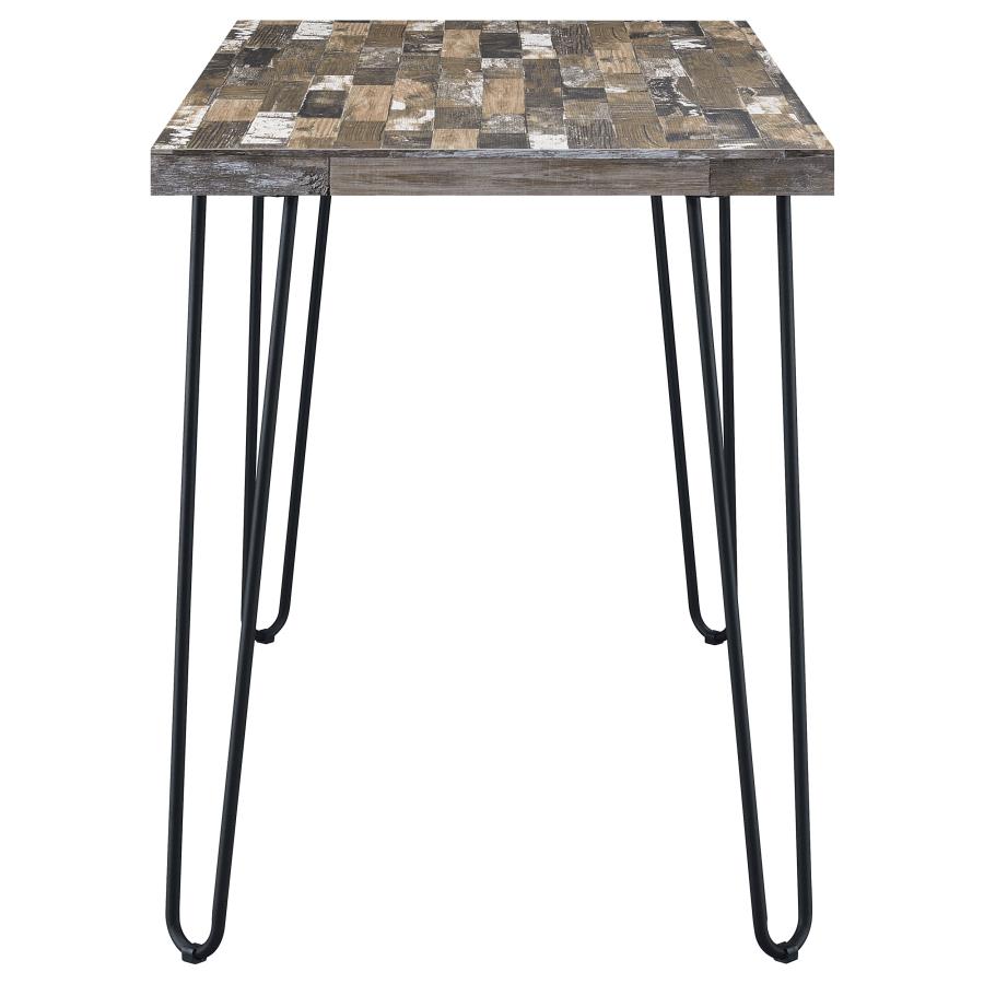 Ems 47-inch Engineered Wood Writing Desk Weathered Brown