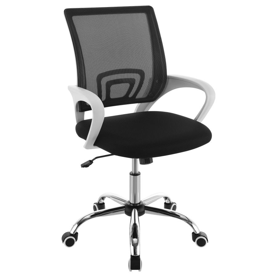 (image for) Felton Upholstered Adjustable Home Office Desk Chair Black
