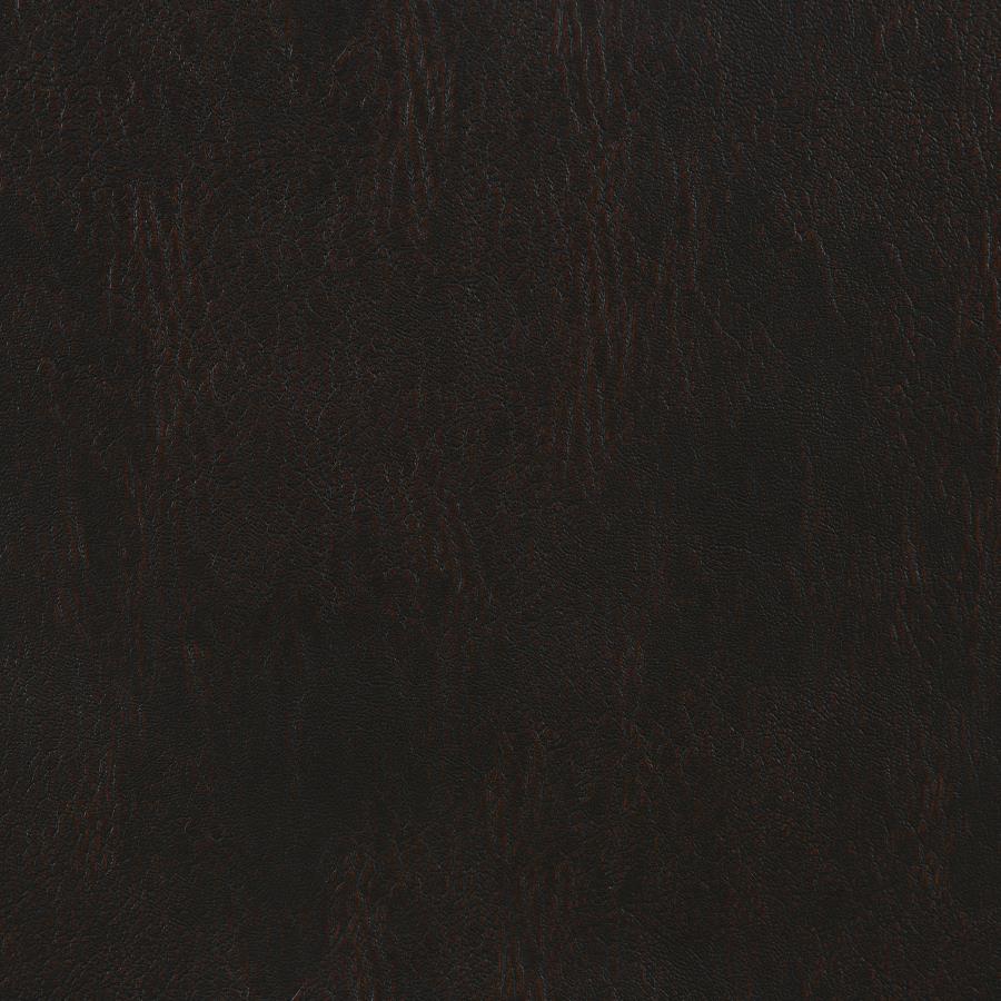 Carnell Upholstered Adjustable Home Office Desk Chair Brown