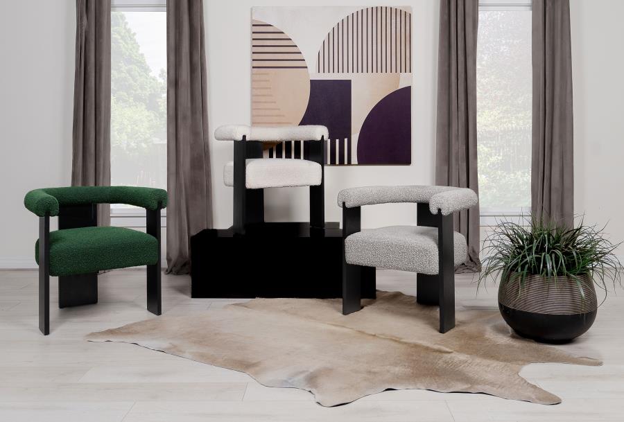 Modal Additional Images for Ramona Boucle Upholstered Accent Side Chair Taupe