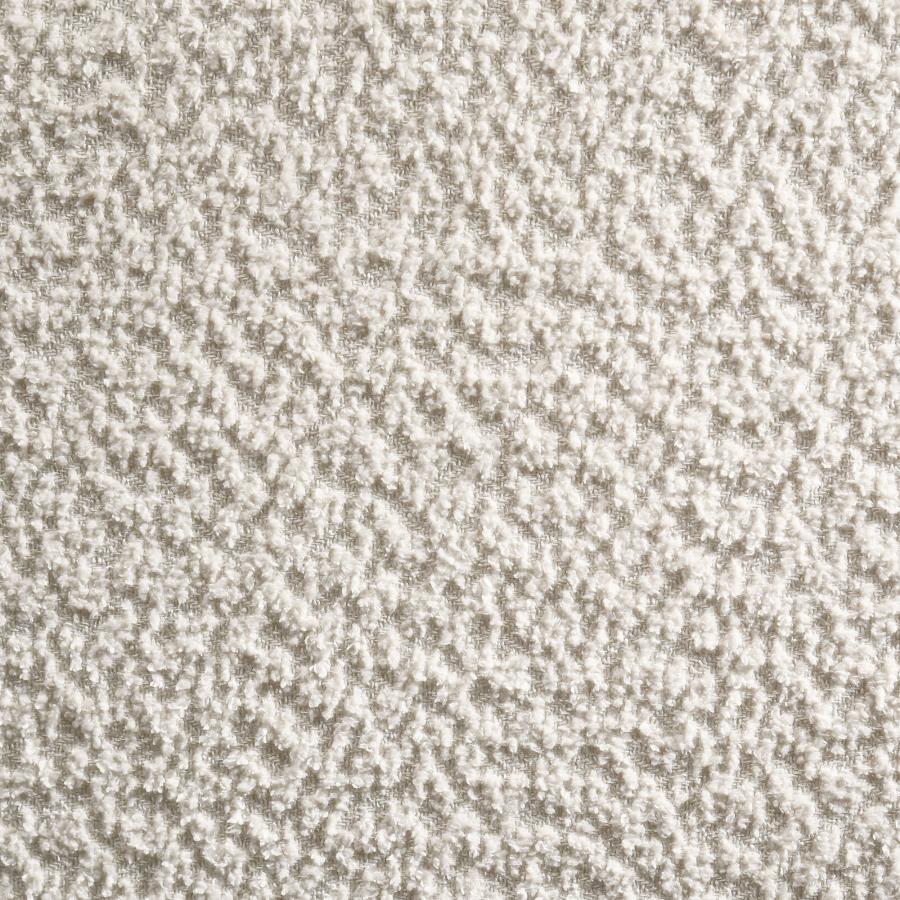 Mesa Boucle Upholstered Tufted Accent Bench Vanilla