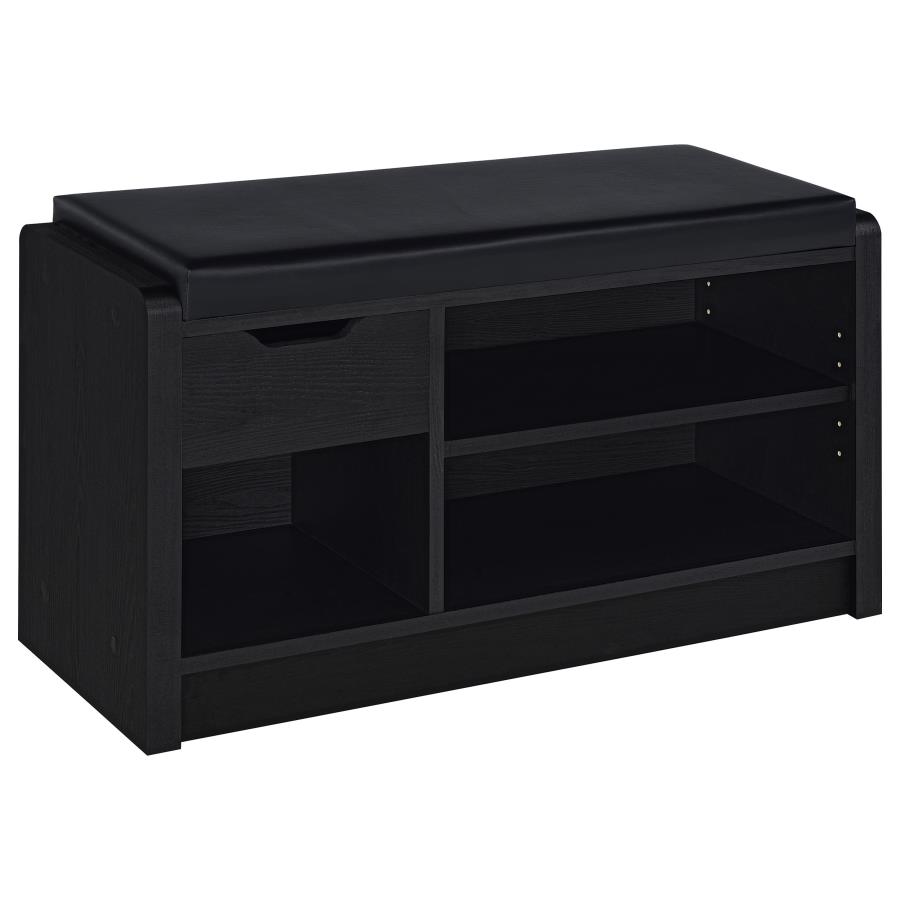 (image for) Arrington Storage Bench Black
