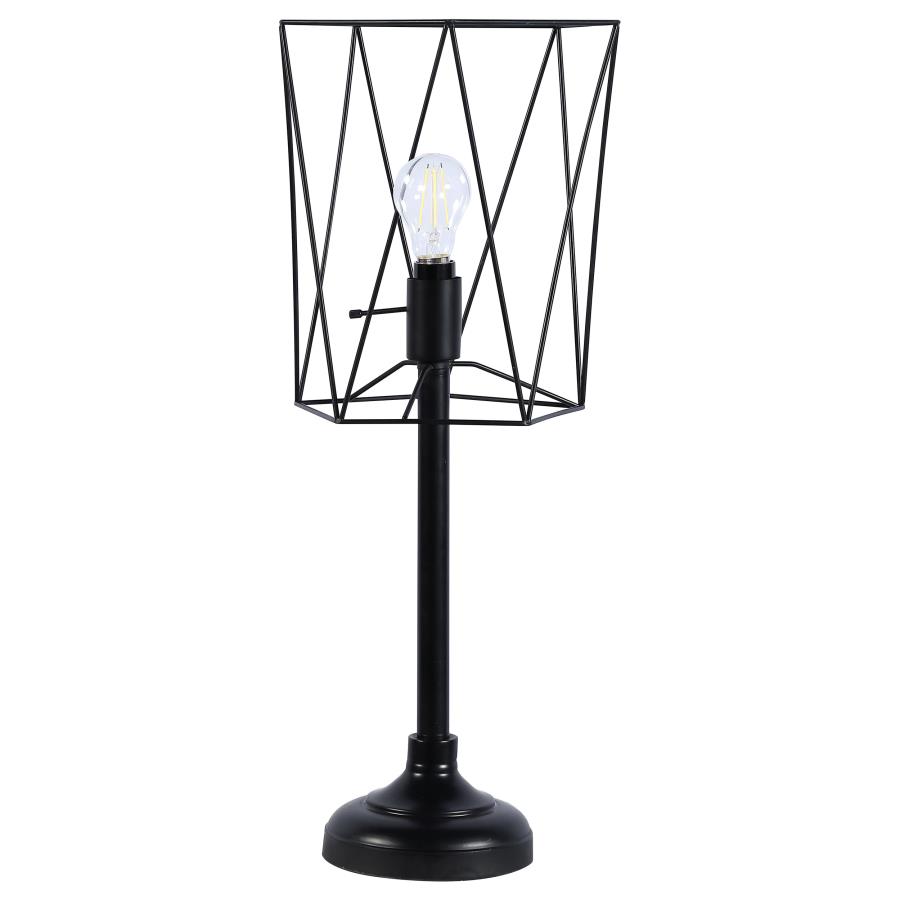Mayfield 26-inch Open Frame Torch Table Lamp Black (image for) Mayfield 26-inch Open Frame Torch Table Lamp Black