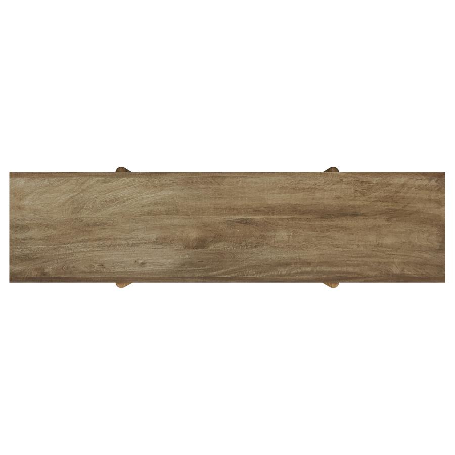 Modal Additional Images for Darius Solid Wood Entryway Console Table Natural Mango