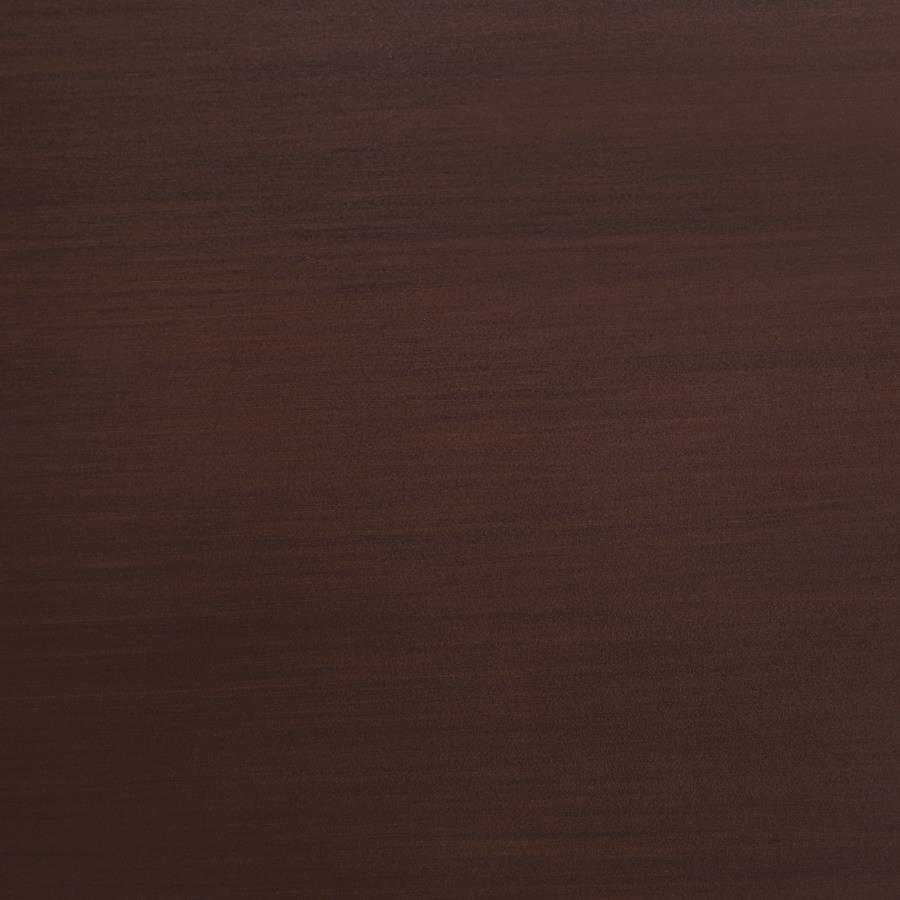 Zimmerlee 2-drawer Side Table with Shelf Rust Brown