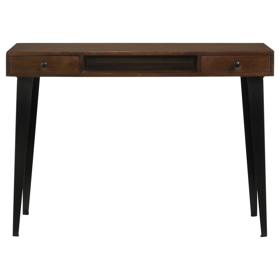Radcliffe 2-drawer Entryway Console Table Dark Brown