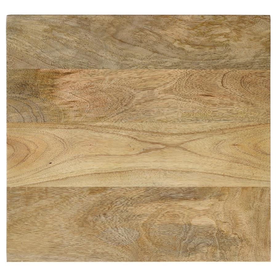Russo 2-drawer Accent Side End Table Natural Mango